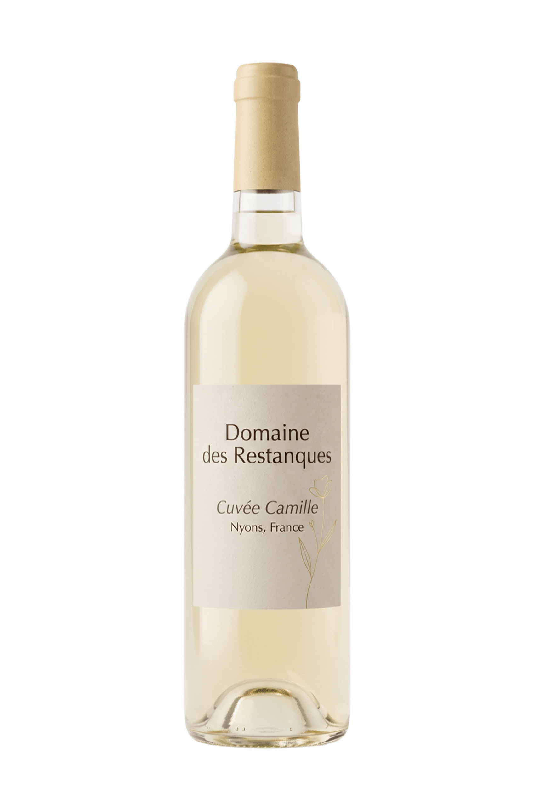 Bouteille Camille, Domaine des Restanques