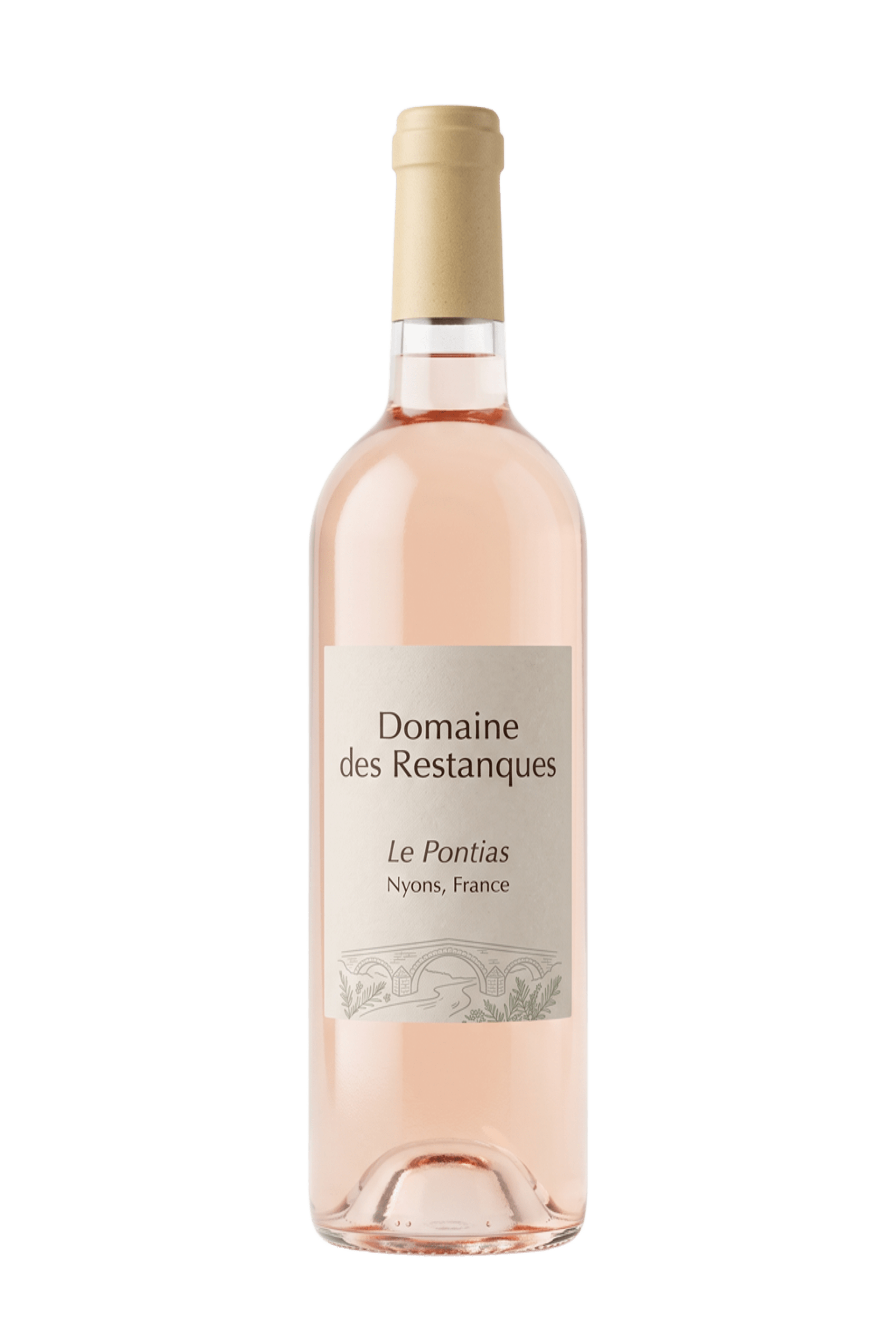 Bouteille du Pontias, Domaine des Restanques